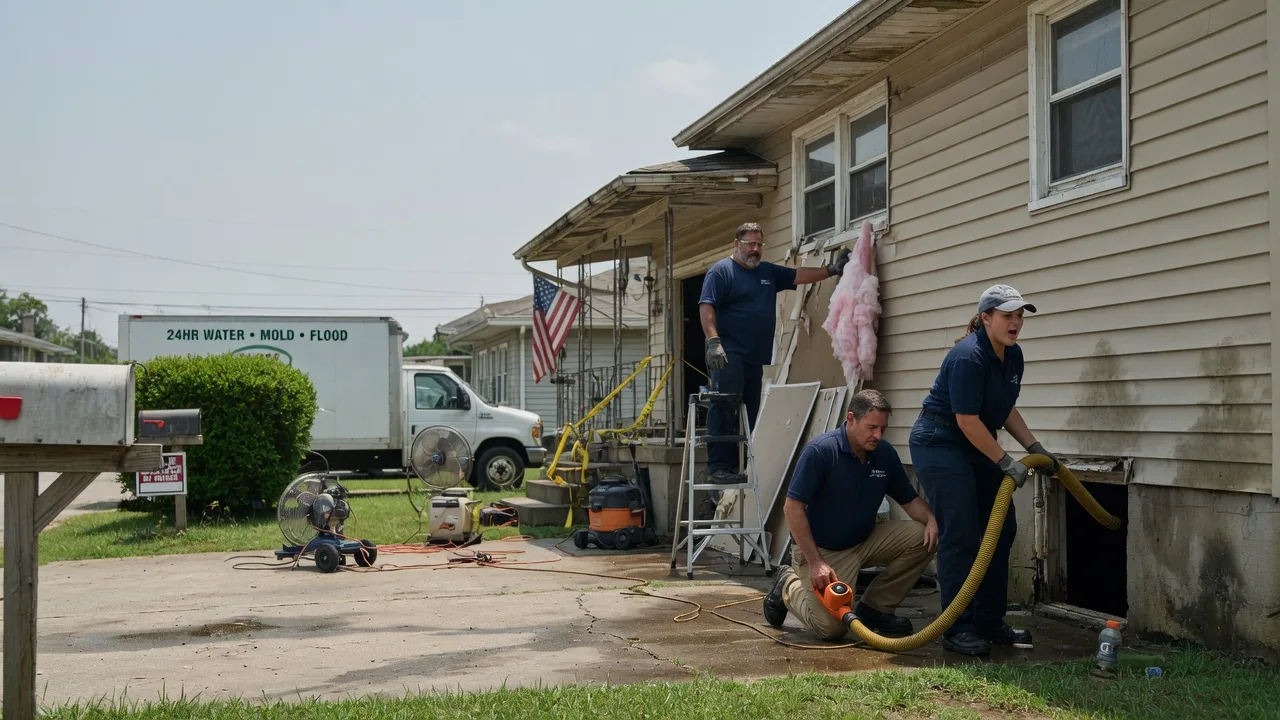 Water Damage Repair in Bay Springs, MS near me